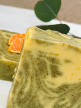 Citrus & Basil Revival | Fresh Tangerine | Natural Body Soap